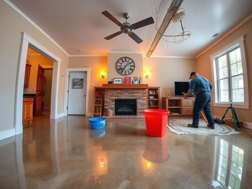 Restoring Your Home After A Flood A Step By Step Water Damage Restoration Process
