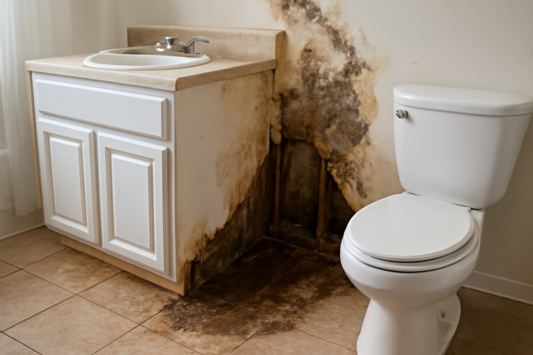 Bathroom Water Damage Restoration