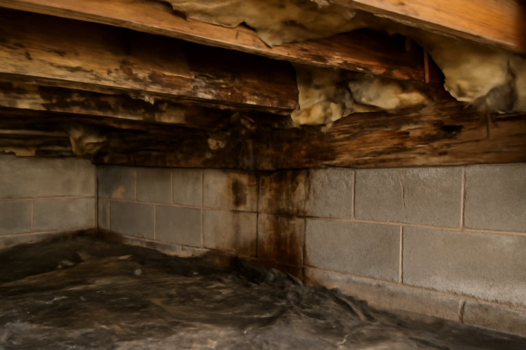 Crawl Space Water Damage Repair