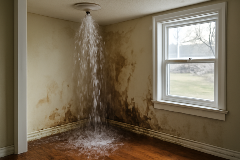 Fire Sprinkler Discharge Water Removal