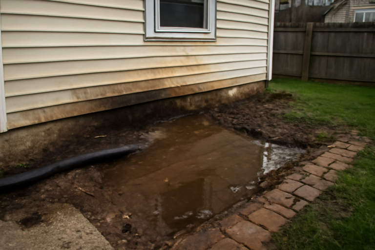 Septic Tank Backup Water Removal