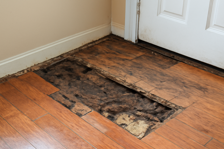Subfloor Water Damage Repair